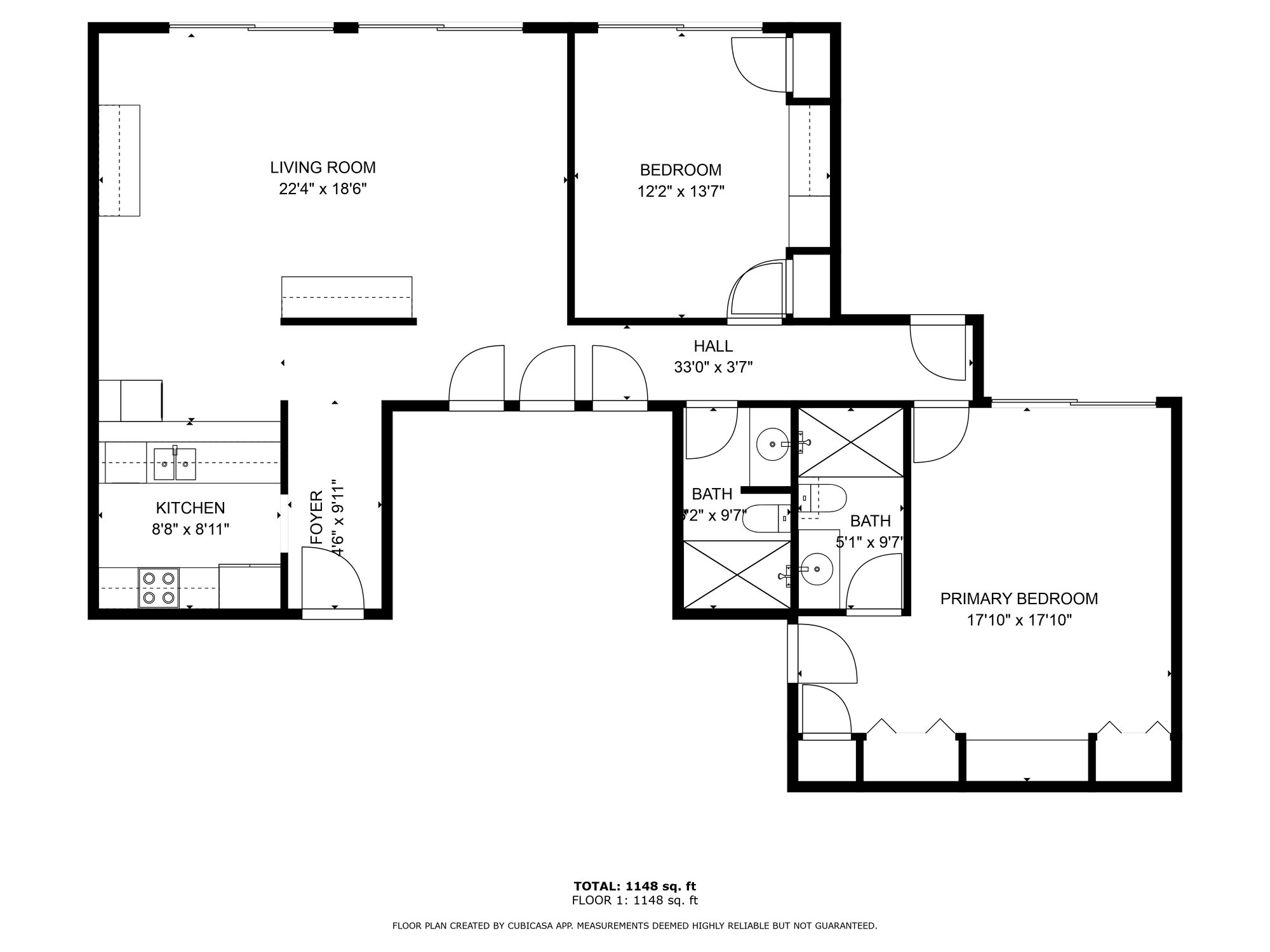 black and white floorplan